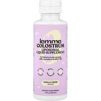 Lemme, Priešpienis, liposominis skystas papildas, vanilinis kremas, 225 ml (7,6 skysčio uncijos)