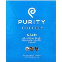 Purity Coffee, „Calm“, pakelis, be kofeino, 5 pakeliai po 13 g (0,45 uncijos)