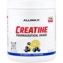 ALLMAX, Kreatinas, farmacinės klasės, mėlynių limonadas, 190 g