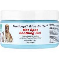 Forticept, „Blue Butter®“ karštų taškų raminamasis gelis šunims ir katėms, 114 g