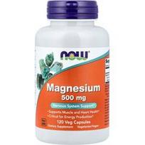 NOW Foods, Magnis, 500 mg, 120 vegetariškų kapsulių