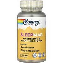 Solaray, „SleepMag“, 30 daržovių kapsulių