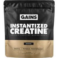 GAINS, Instantized Creatine®, tirpus kreatino monohidratas, originalus, beskonis, 150 g