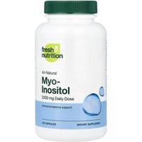 Fresh Nutrition, Mioinozitolis, 120 kapsulių (550 mg vienoje kapsulėje)