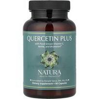 Natura Health Products, Kvercetinas Plus, 90 kapsulių