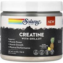 Solaray, Kreatinas su šiladžitu, natūraliais ananasais, 216 g