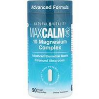 Natural Vitality, „MaxCalm10™“, 90 veganiškų kapsulių