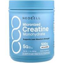 NeoCell, Mikronizuotas kreatino monohidratas, be skonio, 500 g