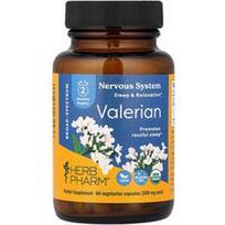 Herb Pharm, Valerijonas, 300 mg, 60 vegetariškų kapsulių