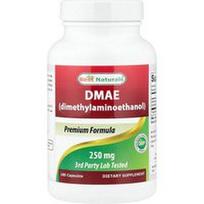 Best Naturals, DMAE, 250 mg, 180 kapsulių
