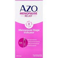 AZO, Menopauzės palengvinimas, menopauzės stadijos indikatorius, 5 FSH testai
