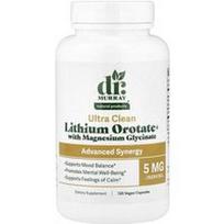 Dr. Murray's, Ličio orotatas+ su magnio glicinatu, 120 veganiškų kapsulių
