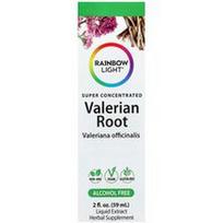 Rainbow Light, Valerijono šaknis, be alkoholio, 59 ml (2 skysčio uncijos)