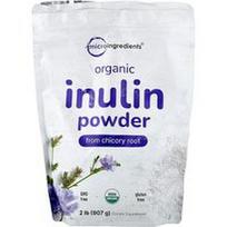 Micro Ingredients, Organiniai inulino milteliai iš cikorijos šaknų, 2 svarai (907 g)