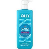 OLLY, Raminantis, vitaminais praturtintas kūno prausiklis su eukalipto ir gintaro atspalviu, 502 ml