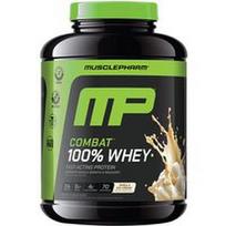 MusclePharm, „Combat®“ 100 % išrūgų baltymų milteliai, vaniliniai ledai, 2,24 kg