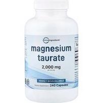 Micro Ingredients, Magnio tauratas, 240 kapsulių (500 mg vienoje kapsulėje)