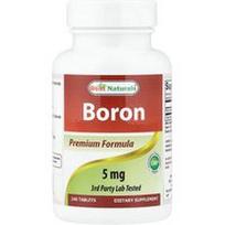 Best Naturals, Boras, 5 mg, 240 tablečių