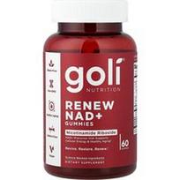 Goli Nutrition, Atnaujinkite NAD+ guminukus, 60 gumų