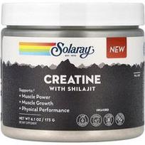 Solaray, Kreatinas su šiladžitu, be skonio, 173 g