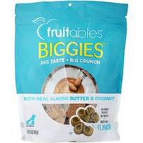 Fruitables, Biggies™, šunų skanėstai su migdolų sviestu ir kokosu, 454 g