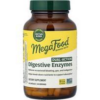 MegaFood, Dvigubo poveikio virškinimo fermentai, 60 kapsulių