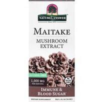 Nature's Answer, Maitake grybų ekstraktas, be alkoholio, 30 ml