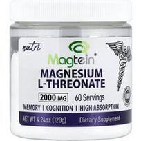 Nutri, Magtein® Magnesium L-Threonate , 4.24 oz (120 g)