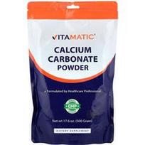 Vitamatic, Kalcio karbonato milteliai, 500 g