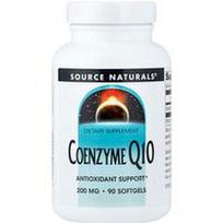 Source Naturals, Kofermentas Q10, 200 mg, 90 minkštųjų kapsulių