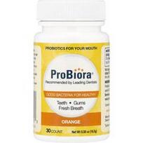 ProBiora, Dantų probiotikai, apelsinų skonio, 30 tablečių