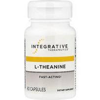 Integrative Therapeutics, L-teaninas, 60 kapsulių (100 mg vienoje kapsulėje)