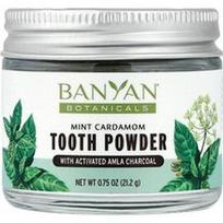 Banyan Botanicals, Dantų milteliai, mėtų ir kardamono, 21,2 g