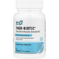 SFI Health, Ther-Biotic®, Saccharomyces Boulardii, 3 milijardai KFV, 60 kapsulių