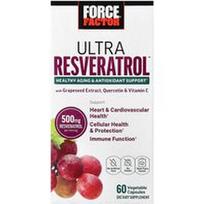 Force Factor, „Ultra Resveratrol™“, 60 augalinių kapsulių