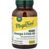 MegaFood, Omega3 žuvų taukai, 90 minkštųjų kapsulių