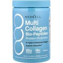 NeoCell, Multi Collagen Bio-Peptides™ baltymai + probiotikai, be skonio, 283 g