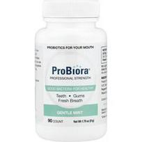 ProBiora, Dantų probiotikai, švelnios mėtos skonio, 90 tablečių