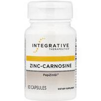 Integrative Therapeutics, Cinko karnozinas, 60 kapsulių