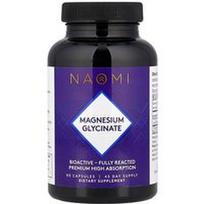 NAOMI, Magnio glicinatas, 90 kapsulių (100 mg vienoje kapsulėje)