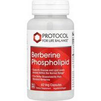 Protocol for Life Balance, Berberino fosfolipidas, 60 vegetariškų kapsulių (550 mg vienoje kapsulėje)