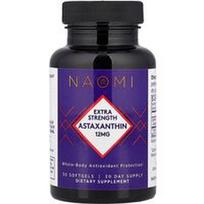 NAOMI, Astaksantinas, 12 mg, 30 minkštųjų kapsulių