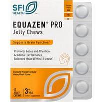 SFI Health, „Equazen® Pro“, 3+ metų, natūralūs vaisiai, 45 želė kramtukai