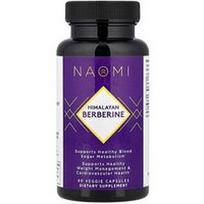 NAOMI, Himalajų berberinas, 60 vegetariškų kapsulių (500 mg vienoje kapsulėje)