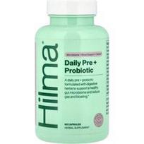 Hilma, Dieninis prebiotikas + probiotikas, 60 kapsulių