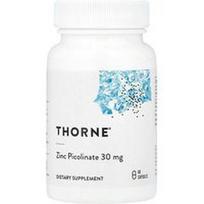 Thorne, Cinko pikolinatas, 30 mg, 60 kapsulių