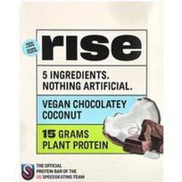 Rise Bar, Baltymų batonėlis, veganiškas šokoladinis kokosas, 12 batonėlių, po 2.1 uncijos (60 g)