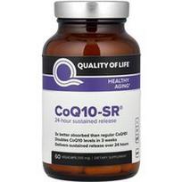 Quality of Life, CoQ10-SR®, 100 mg, 60 vegetariškų kapsulių