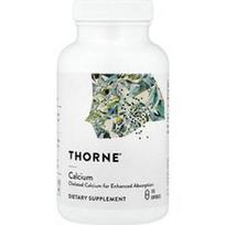 Thorne, Kalcis, 120 kapsulių (250 mg vienoje kapsulėje)