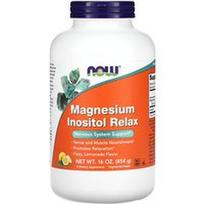 NOW Foods, Magnio inozitolio „Relax“, limonadas, 454 g